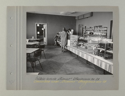 Tallinna sööklate, restoranide ja kohvikute trust. Söökla - kohvik "Komeet" Akadeemia tee 28, ca 1967. a.  duplicate photo