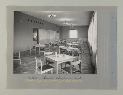 Tallinna sööklate, restoranide ja kohvikute trust. Söökla "Kungla" Karjamaa tn. 4, ca 1967. a.  duplicate photo