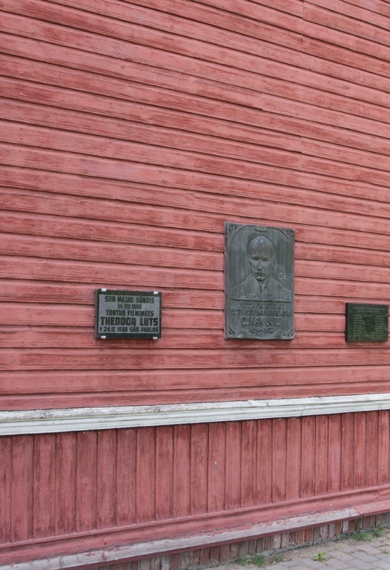Theodor Lutsu filmipäevadel mälestustahvli avamine rephoto