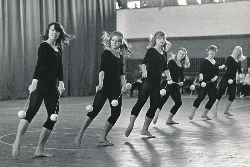 Võimlemine Kotka päevadel Tallinnas