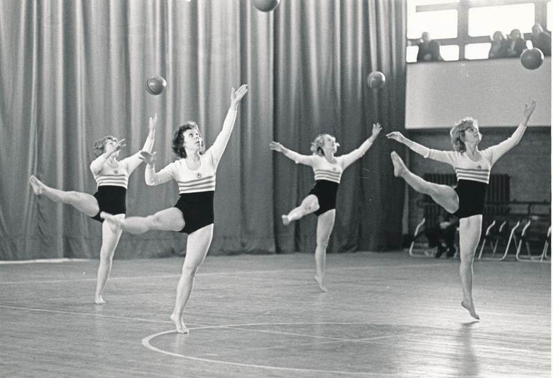 Võimlemine Kotka päevadel Tallinnas