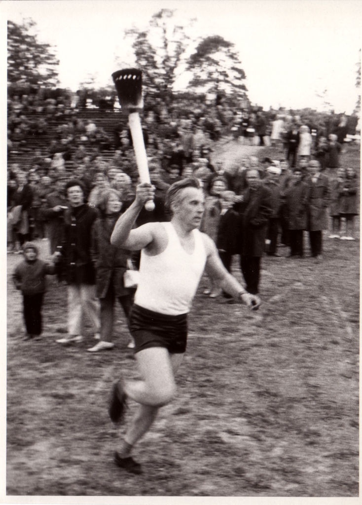 Tartu III spordimängude tulesüütaja Hubert Pärnakivi