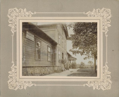 pappalusel foto Viljandi, Uueveski tee 3, Karl Vilhelmson'i erakool, u 1905  duplicate photo