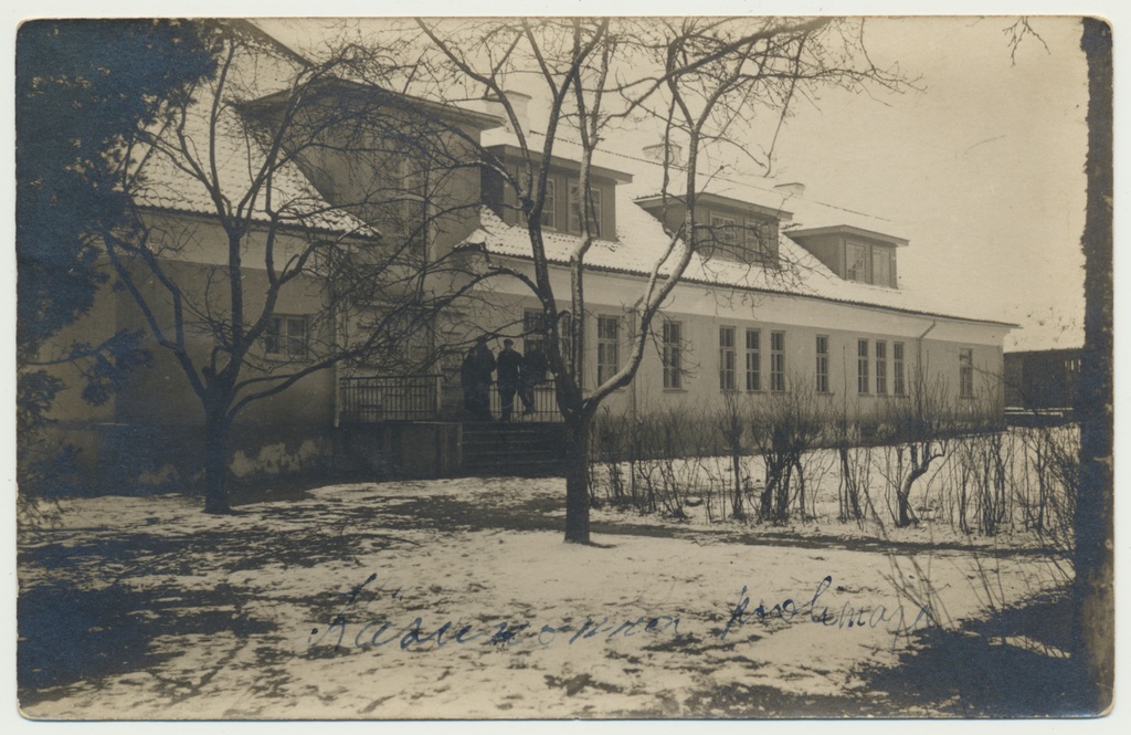 foto, Pilistvere khk Imavere v Käsukonna koolimaja u 1935