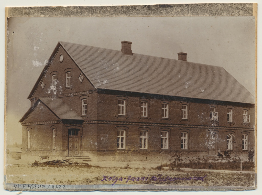 foto, Kolga-Jaani khk, Kolga-Jaani kihelkonna kool u 1915