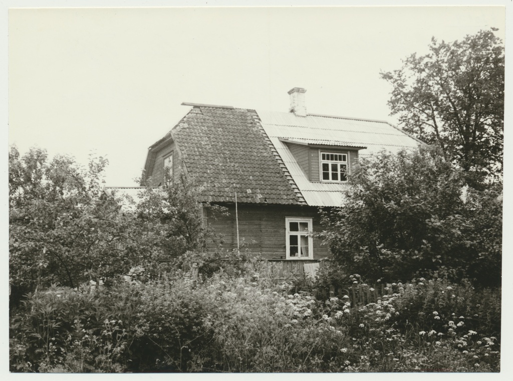 foto, Viljandimaa, endine Väike-Kõpu kool, 1977, foto L. Vellema