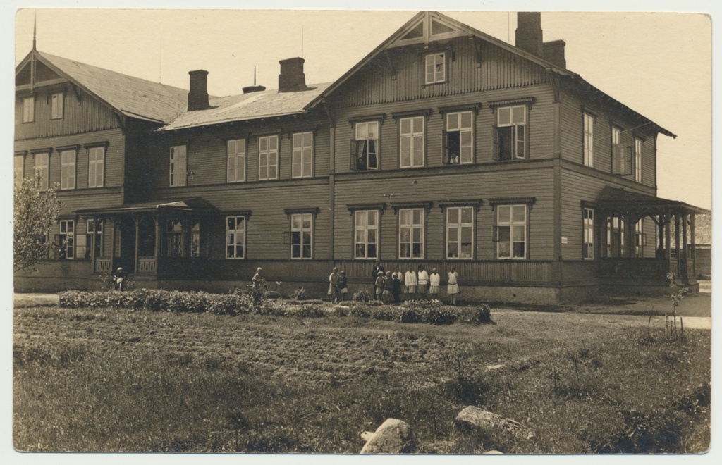 foto, Suure-Jaani khk, Kildu koolihoone, 1930, foto A. Weidner