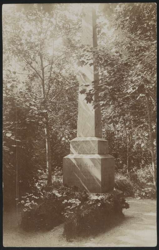 fotopostkaart, Suure-Jaani khk, Suure-Jaani, Joosep Kapp´i hauasammas, u 1909, foto Parikas?