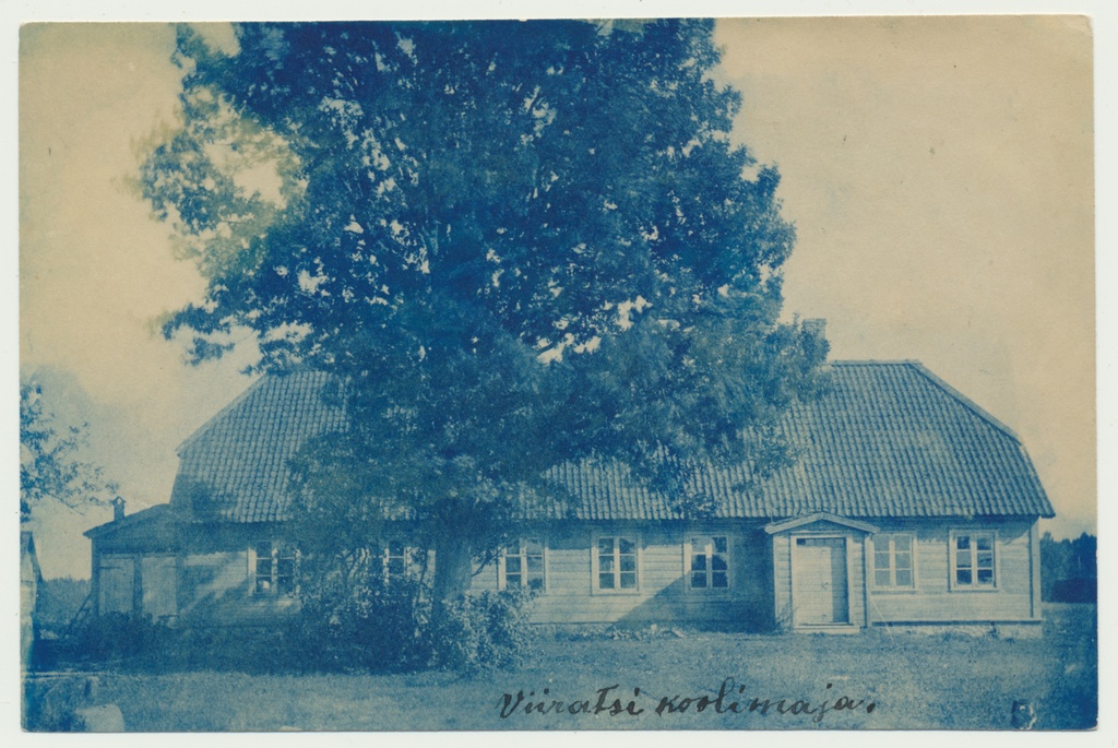 foto Viljandi khk, Viiratsi v Asumaa koolimaja u 1920