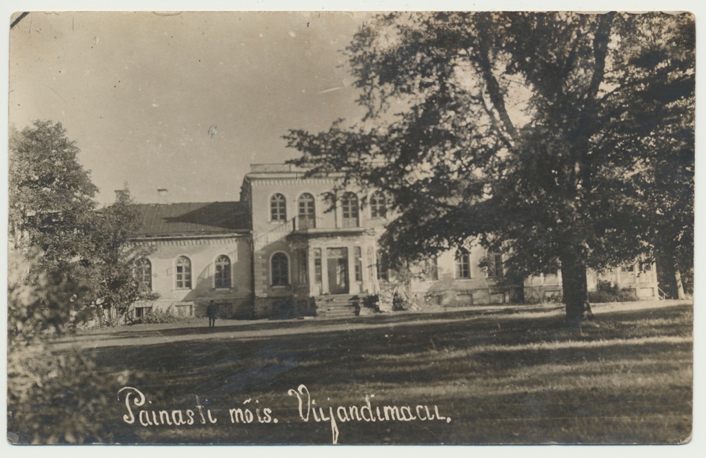 foto, Viljandimaa, Kolga-Jaani kihelkond, Paenaste mõis, u 1910