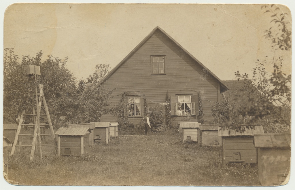 foto, Viiratsi, Kangrumatsi talu mesila u 1925