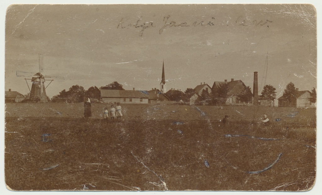 foto, Viljandimaa, Kolga-Jaani, üldvaade, u 1913