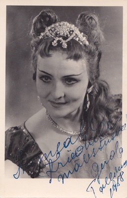 Gerda Murre teatrikostüümis  duplicate photo