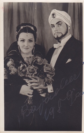 Gerda Murre ja Georg Ots operetis Bajadeer