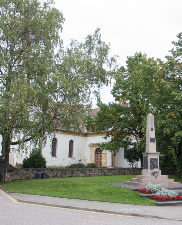 Põlva kiriku vaade rephoto