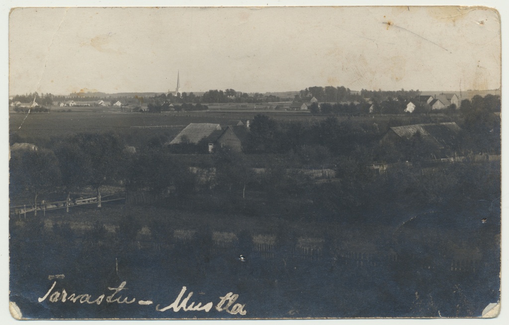 foto Mustla-Tarvastu üldvaade u 1920