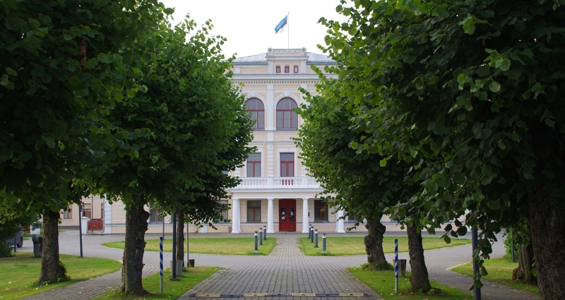 Vaade Rakvere Õpetajate Seminari hoonele. rephoto