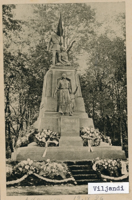 1918-1920 Vabadussõjas langenutele Viljandis
