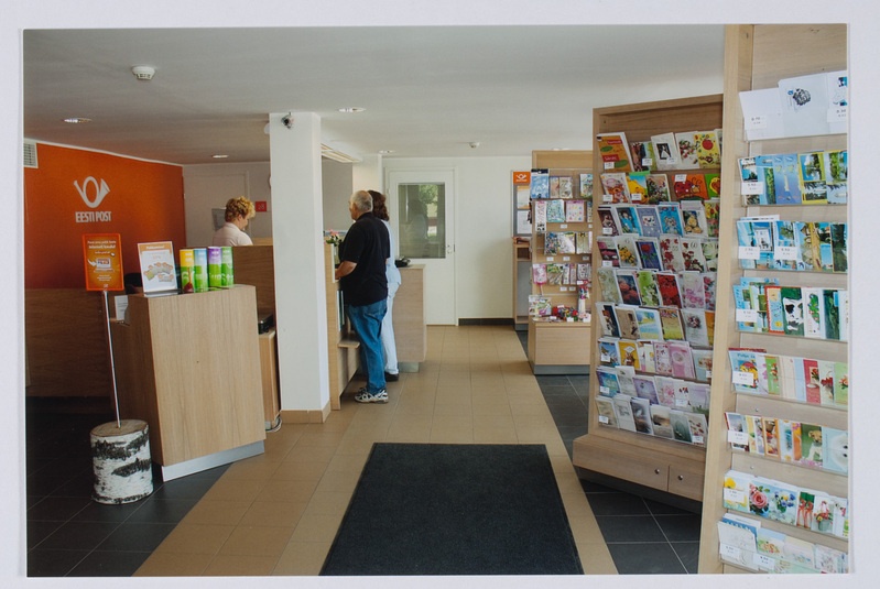 Võru postkontori teenindussaalis Vilja 14b