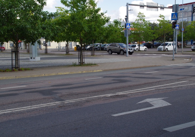 Rakvere. 1. mai demonstratsioon Turu platsil rephoto