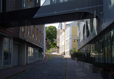 Tänav Rakveres. rephoto