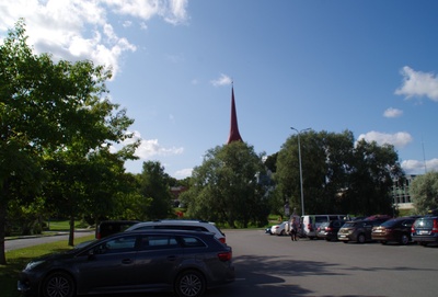Rakvere vaade kirikuga. rephoto