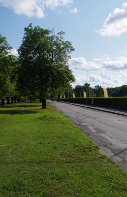 Vaade J. Gagarimi nim. Tänavale Rakveres. rephoto