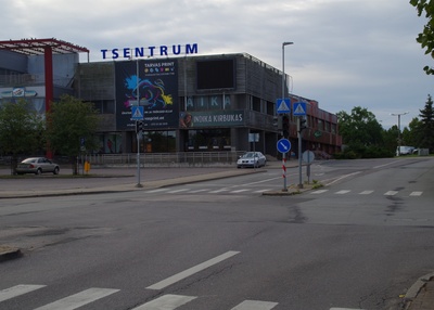 Rakvere. 1. mai demonstratsioon Turu platsil rephoto