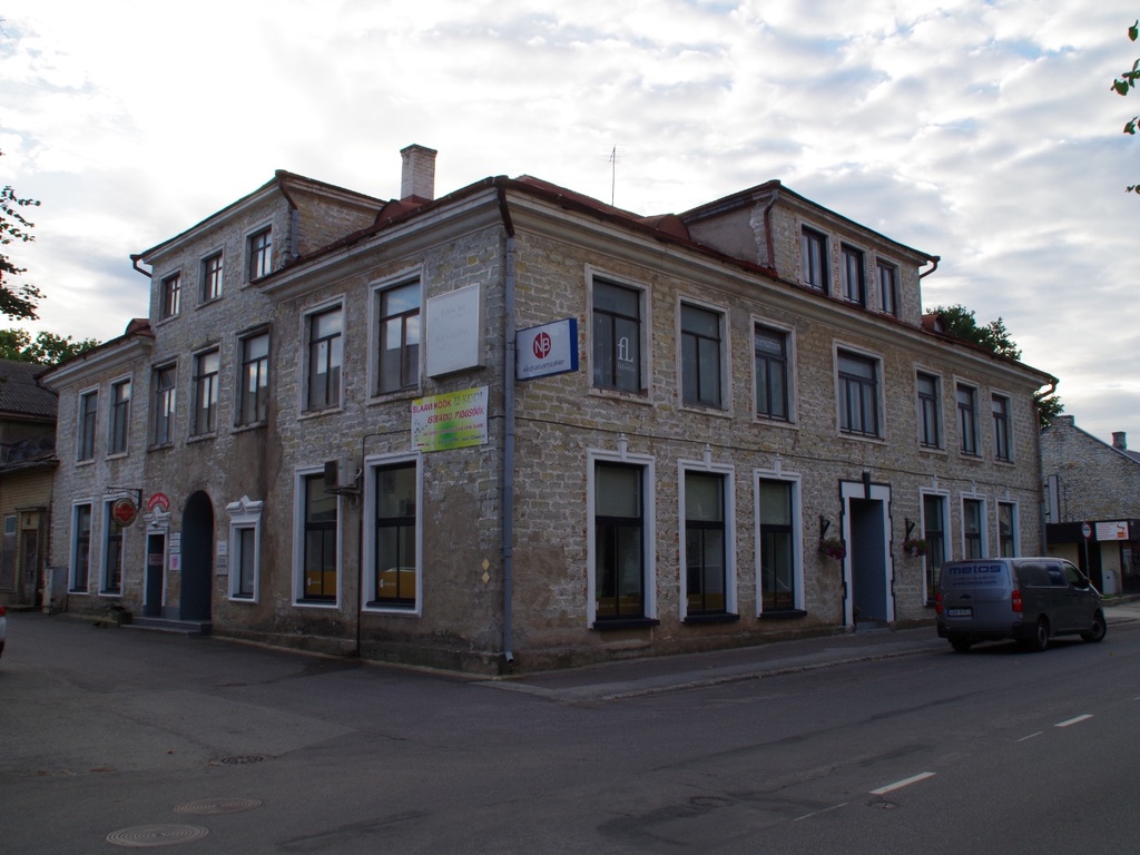 Lai tänav 11, Rakvere 01 - Building at Lai str 11 in Rakvere rephoto