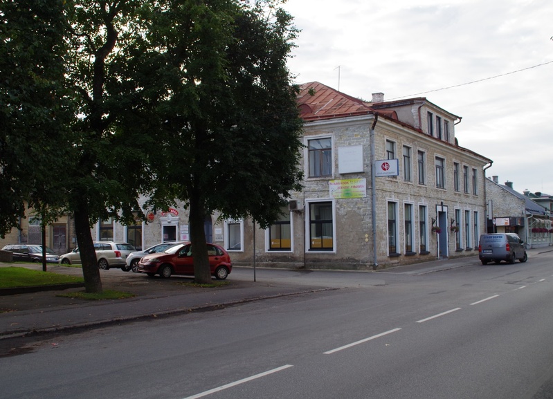 Rakvere, trükikoja maja Laial tänaval rephoto