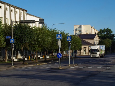 Rongkäik Rakvere turuplatsil rephoto