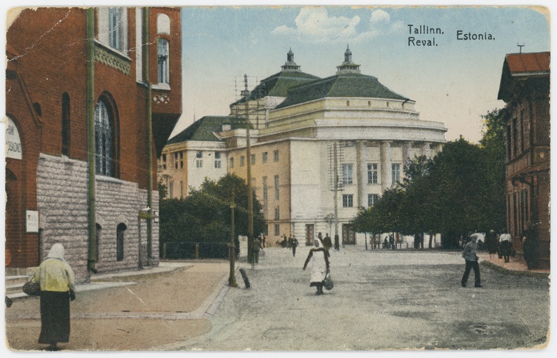 Tallinn, Sakala tänav, Estonia teater