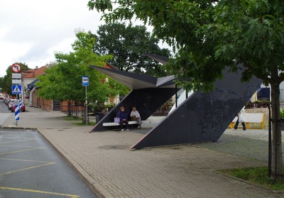 Rakvere. 1. mai demonstratsioon Turu platsil rephoto