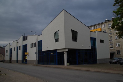 Rakvere Laada street - Laada street, Rakvere town, Estonia. rephoto