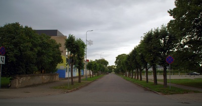 Tööstuse tänav Rakveres 01 - Tööstuse street in Rakvere rephoto