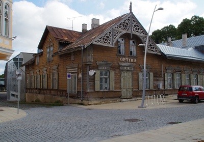 Tänav Rakveres. rephoto