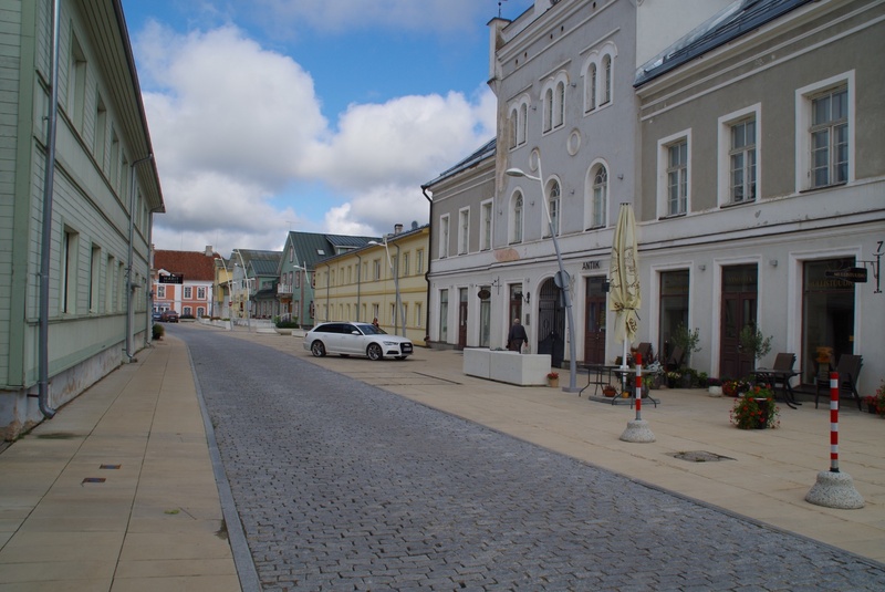 Tänav Rakveres. rephoto