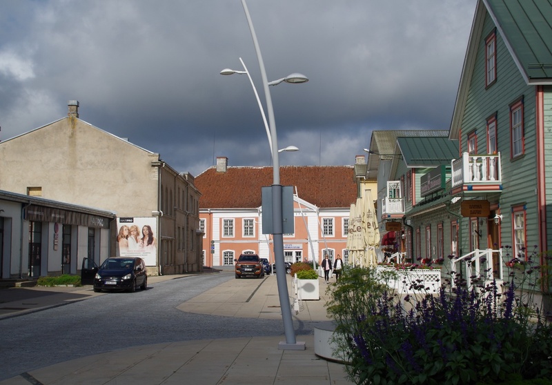 Tänav Rakveres. rephoto