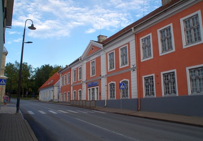 Rakvere Koduloomuuseumi välisvaade. rephoto