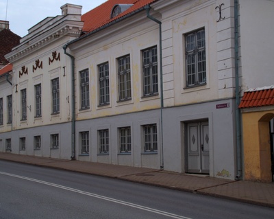 EK(b)P Rakvere Komitee maja Tallinna tänaval. rephoto