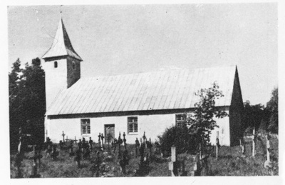 Negatiiv. Rooslepa abikirik. Läänemaa. 1967. 
Kopeerija: M. Arro.  duplicate photo