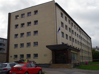 Rohuaia tänav 12, Rakvere - Rohuaia str 12 building in Rakvere rephoto