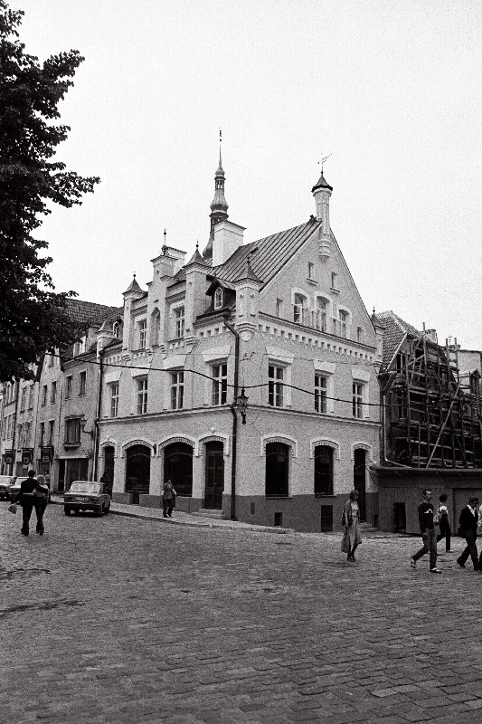 Vaade Harju tänavale.