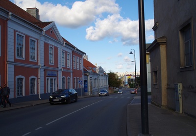 Tänav Rakveres. rephoto