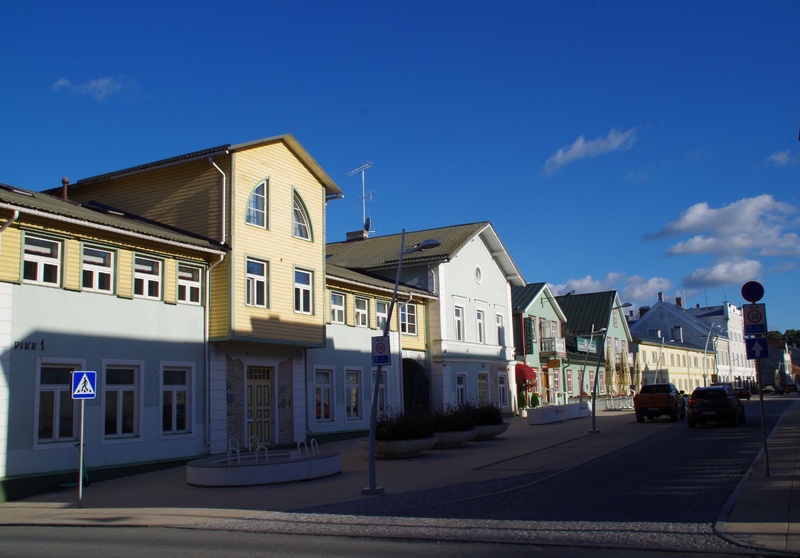 Tänav Rakveres. rephoto