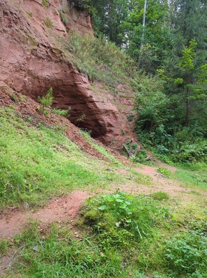 Põrguorg Siniallikul. rephoto