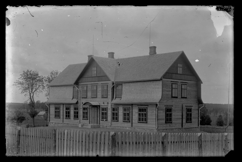 Nõva koolimaja Pala v, ehitatud 1932