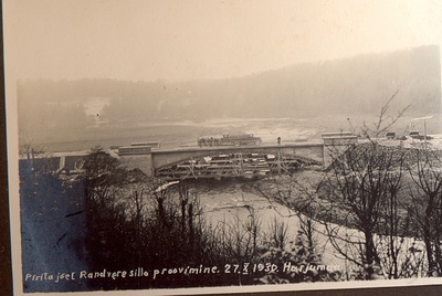 foto  Randvere sild Pirita jõel  duplicate photo