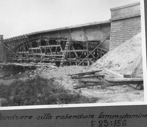 Foto Randvere sild, ehitus 1929