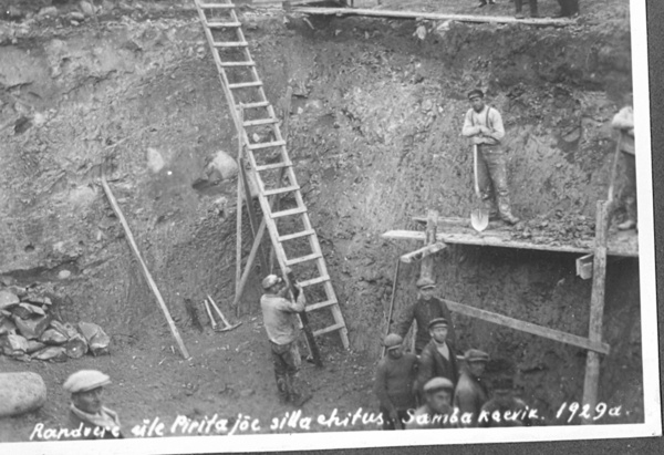 Foto Randvere sild, ehitus 1929